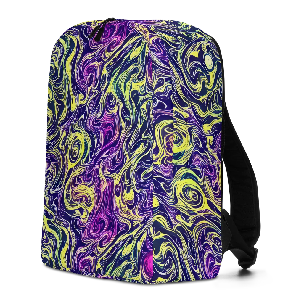Vivid Drift on Minimalist Backpack — Left
