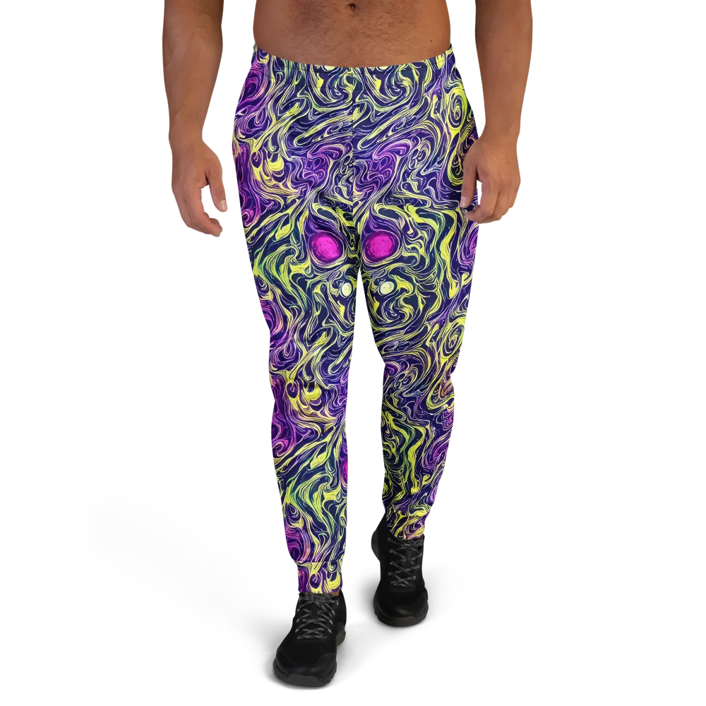 Vivid Drift on Men's Joggers — Front