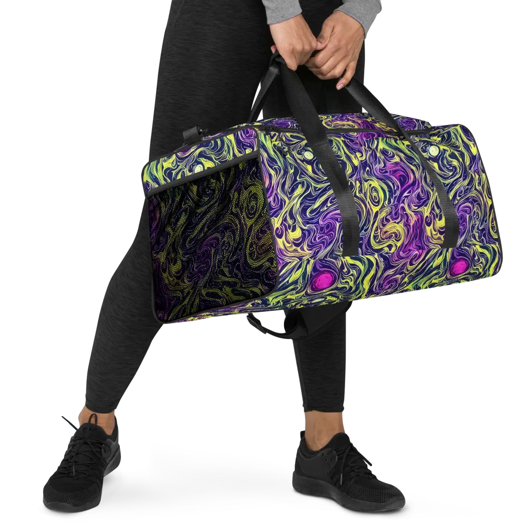 Vivid Drift on Duffle Bag — Right Front