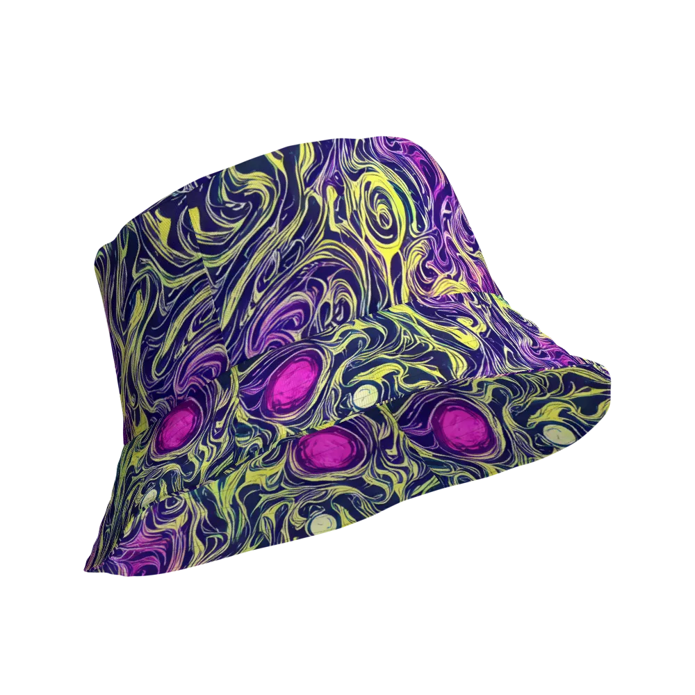 Vivid Drift on Reversible Bucket Hat — Product details Outside