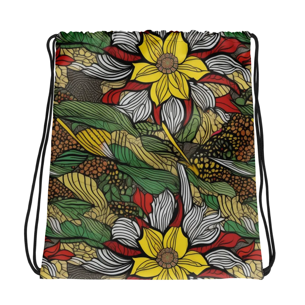 Sunlit Conservatory on Drawstring Bag — Photo