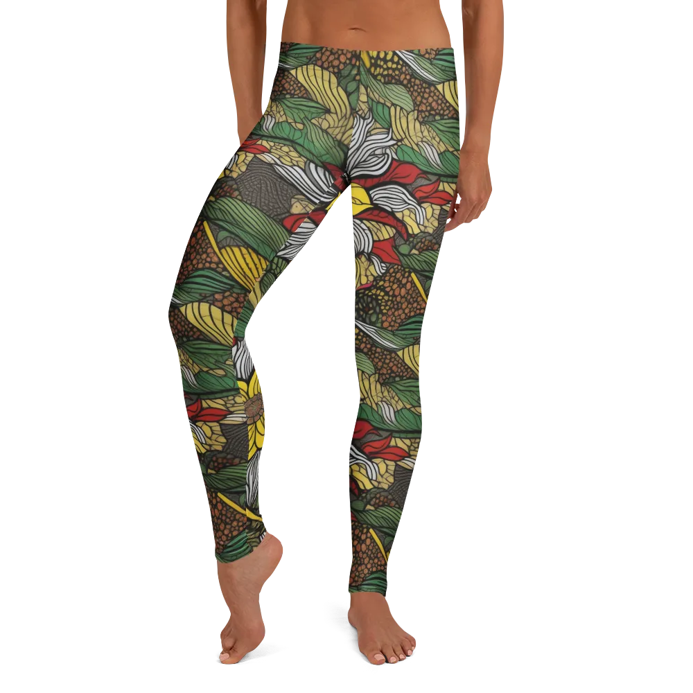 Sunlit Conservatory on Leggings — Front