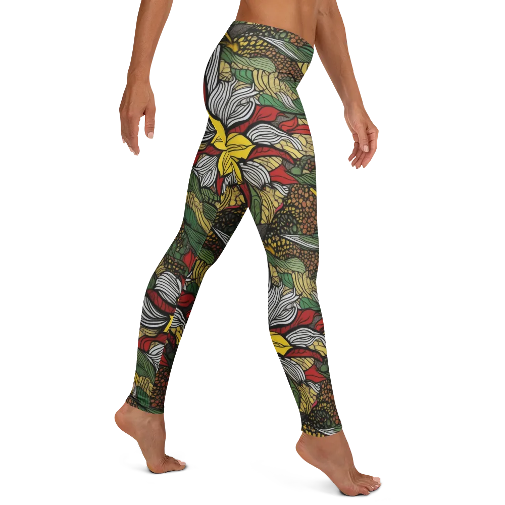 Sunlit Conservatory on Leggings — Right