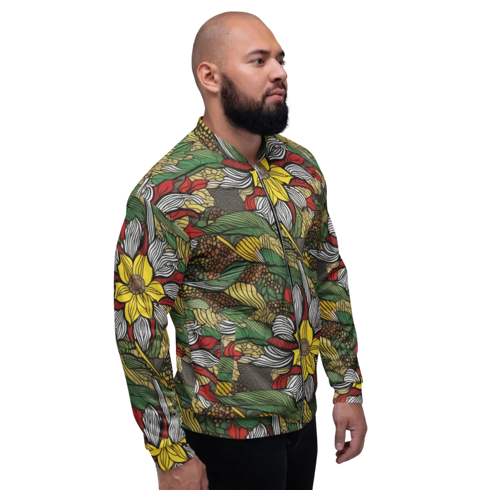Sunlit Conservatory on Bomber Jacket — Right