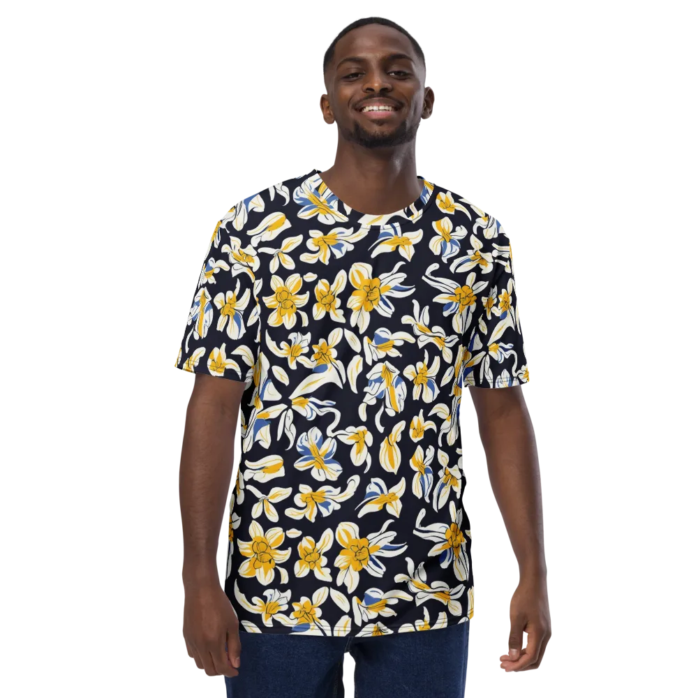 Sunlit Botanica on Men's Crew Neck T-Shirt — Front
