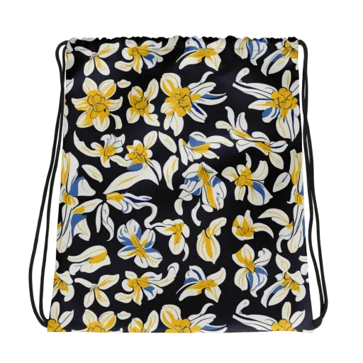 Sunlit Botanica on a Drawstring Bag