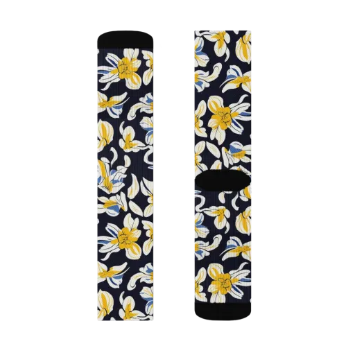 Sunlit Botanica on a Socks