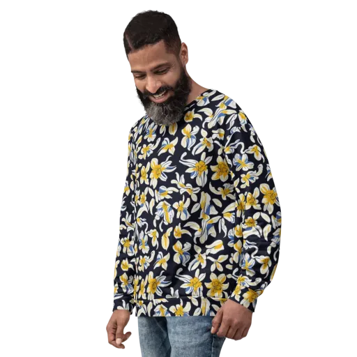 Sunlit Botanica on a Sweatshirt