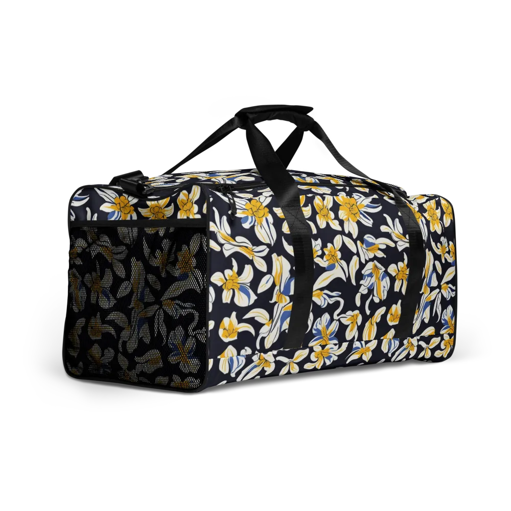 Sunlit Botanica on Duffle Bag — Right Front
