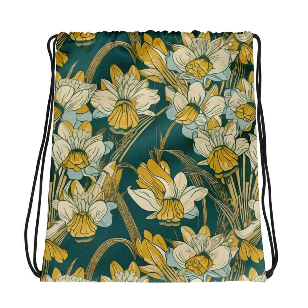 Gilded Meadow on Drawstring Bag — Photo