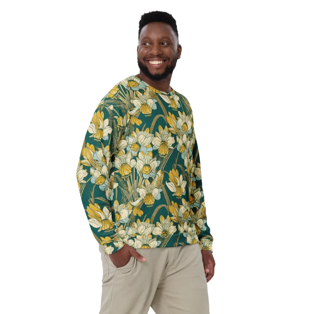 Gilded Meadow on Sweatshirt — Front