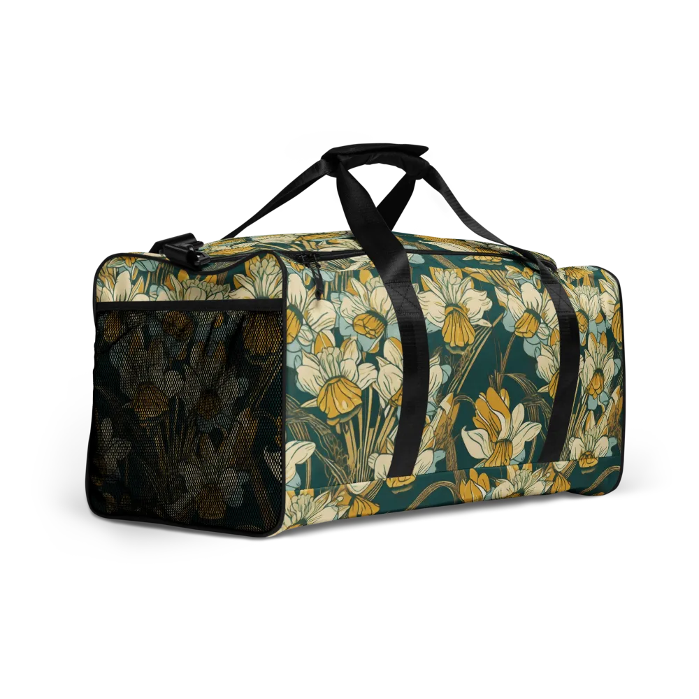 Gilded Meadow on Duffle Bag — Right Front