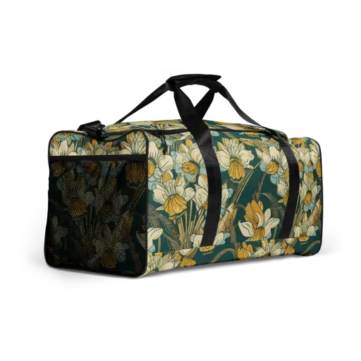 Gilded Meadow on a Duffle Bag