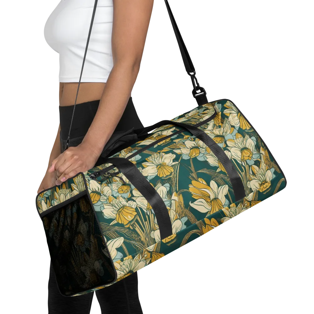 Gilded Meadow on Duffle Bag — Front