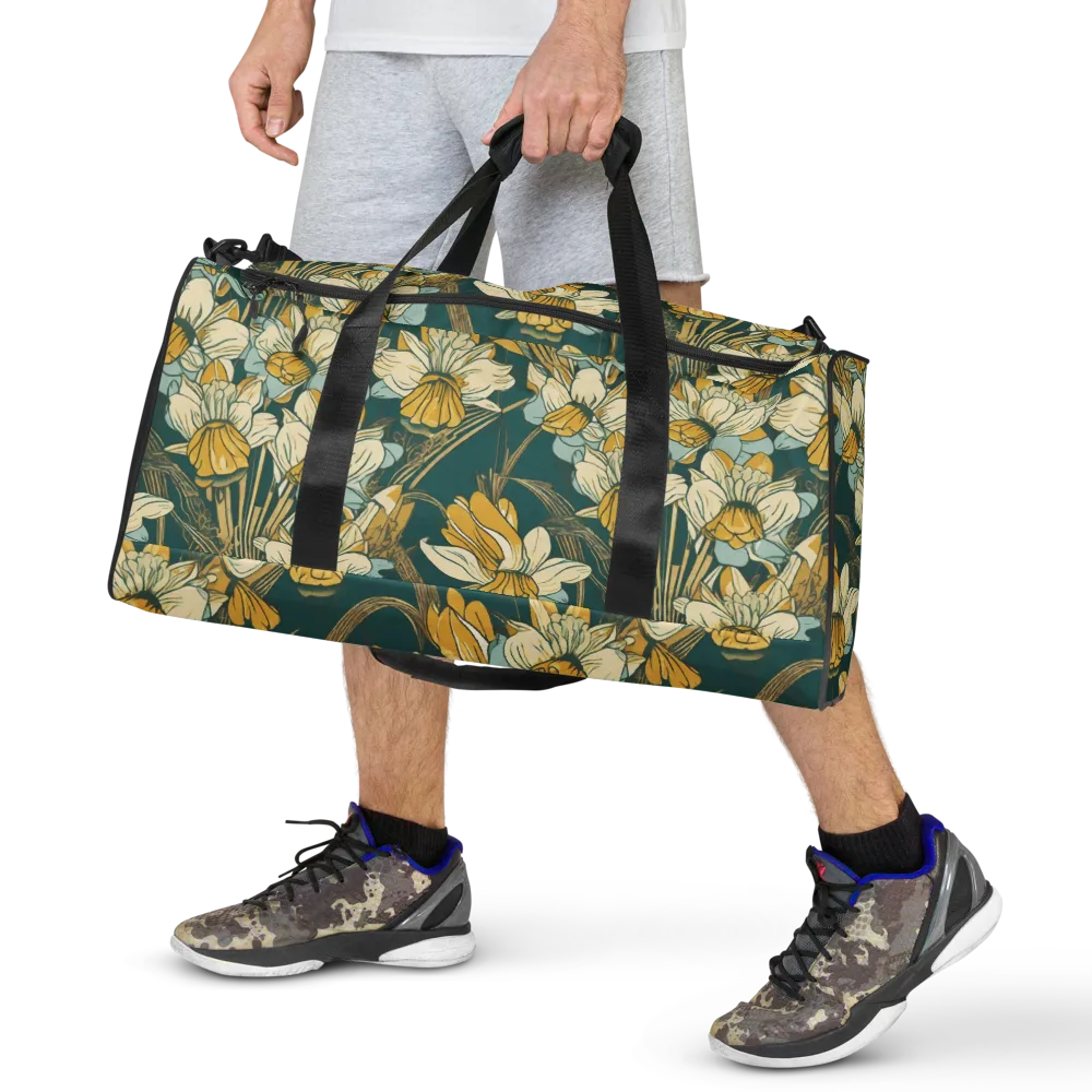 Gilded Meadow on Duffle Bag — Front
