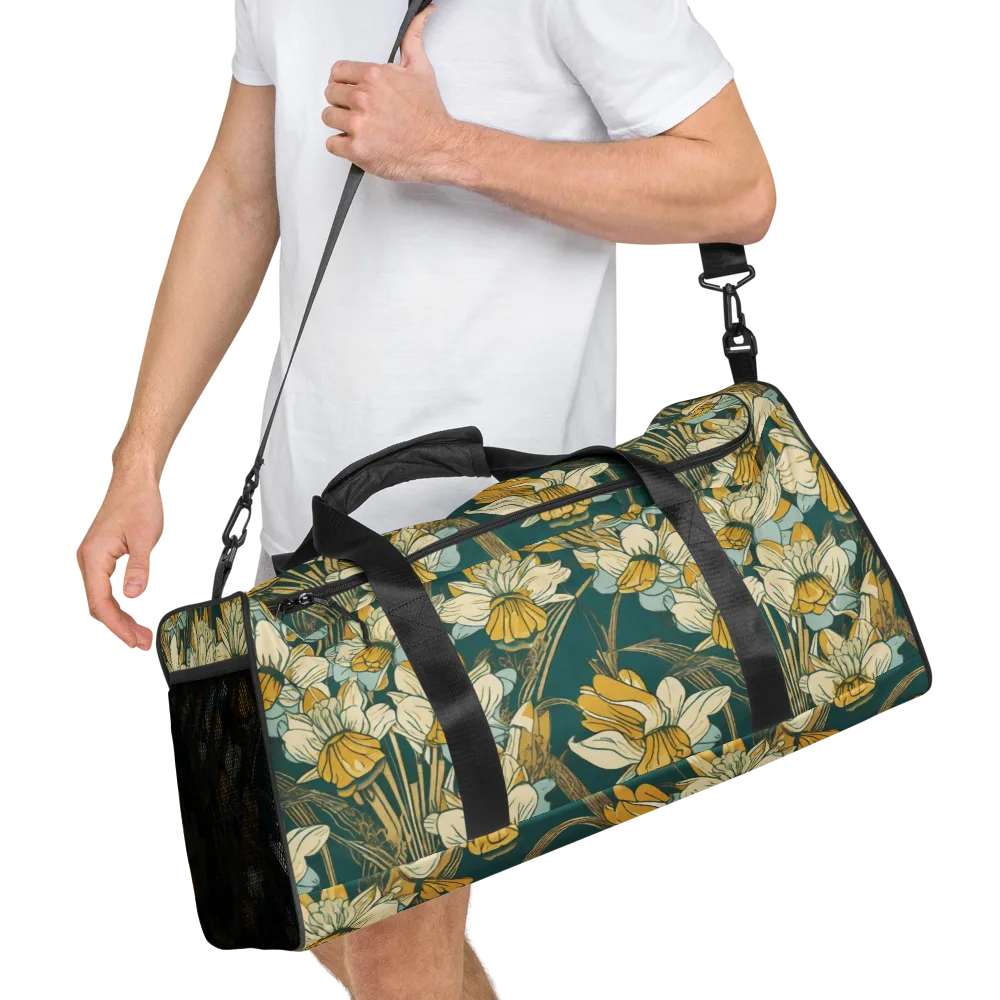 Gilded Meadow on Duffle Bag — Right Front