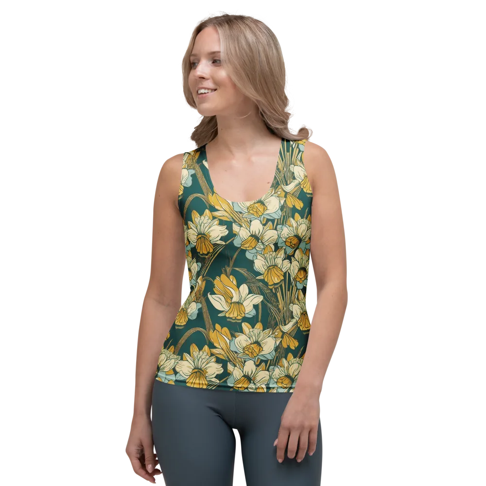 Gilded Meadow on Women's Tank Top — Front