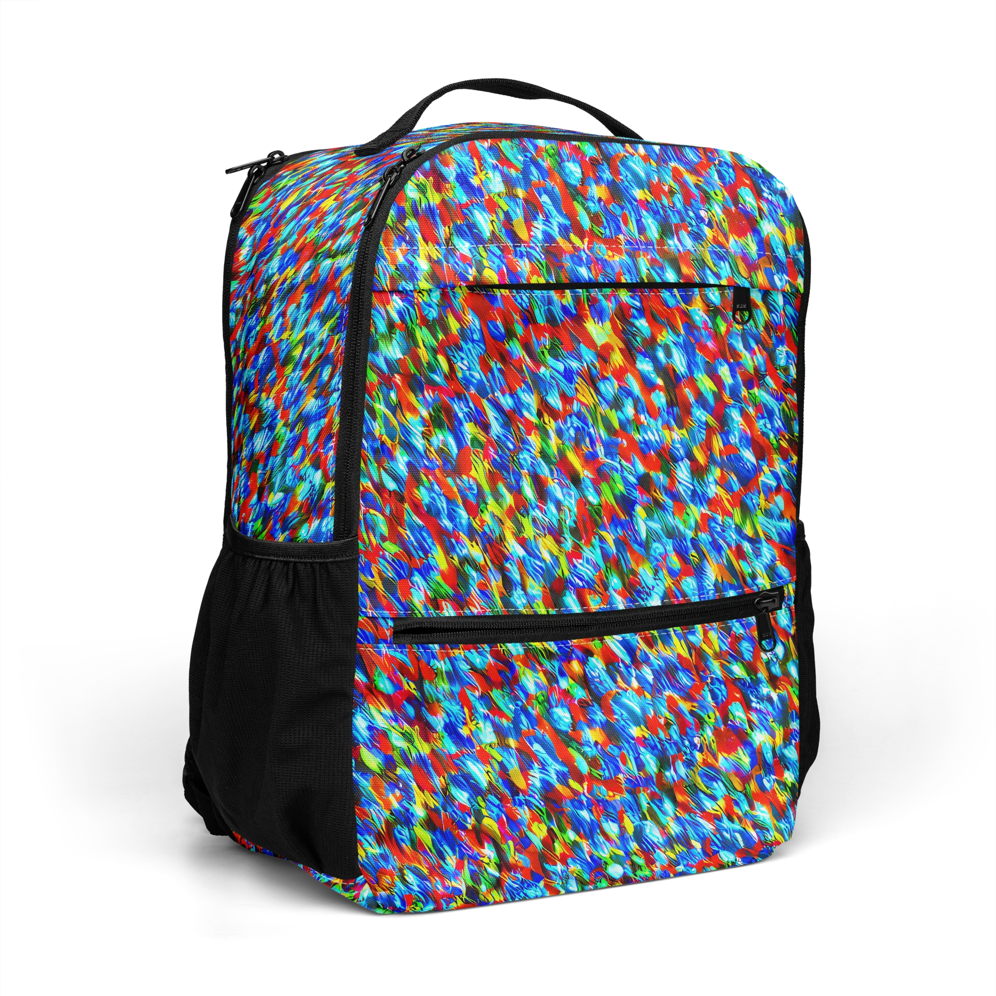 Aurora Shards on Utility Backpack — Right Front