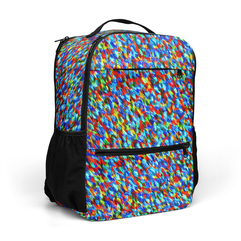 Aurora Shards on Utility Backpack — Right Front