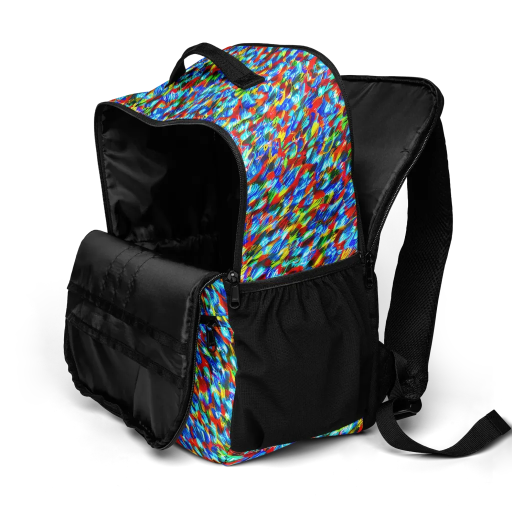 Aurora Shards on Utility Backpack — Product details 2
