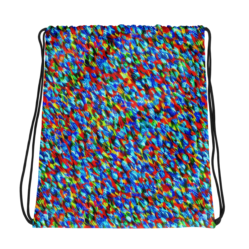 Aurora Shards on Drawstring Bag — Photo
