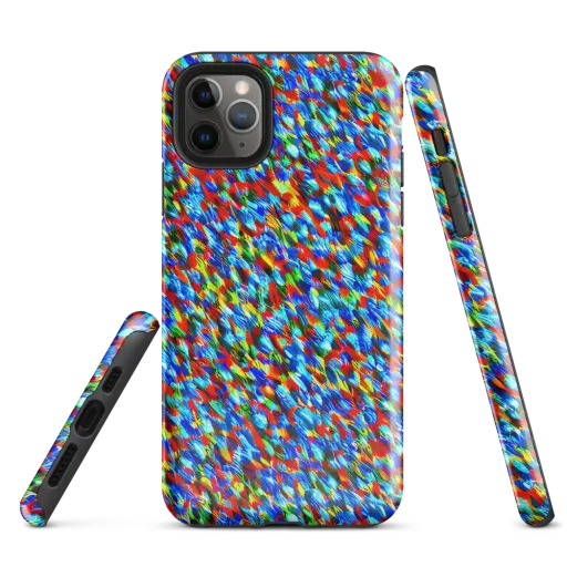 Aurora Shards on a Tough Case for iPhone®
