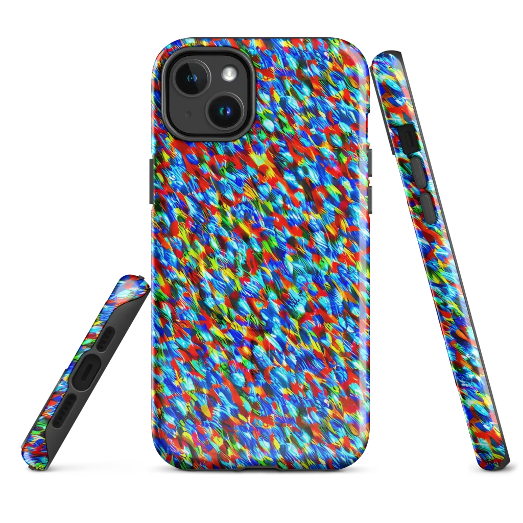 Aurora Shards on MagSafe Tough Case for iPhone® — Front