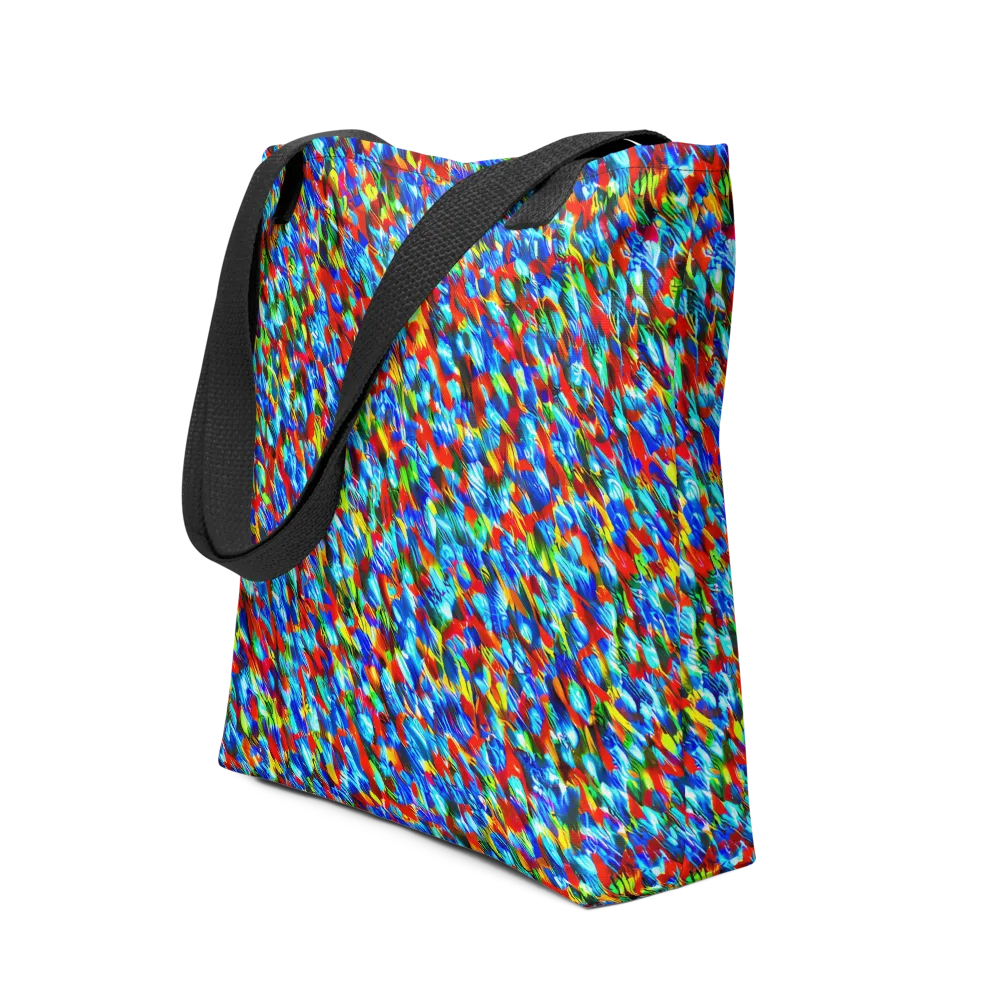 Aurora Shards on Tote Bag — Front