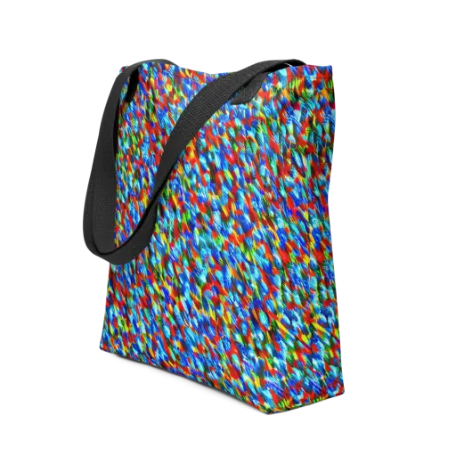 Aurora Shards on a Tote Bag