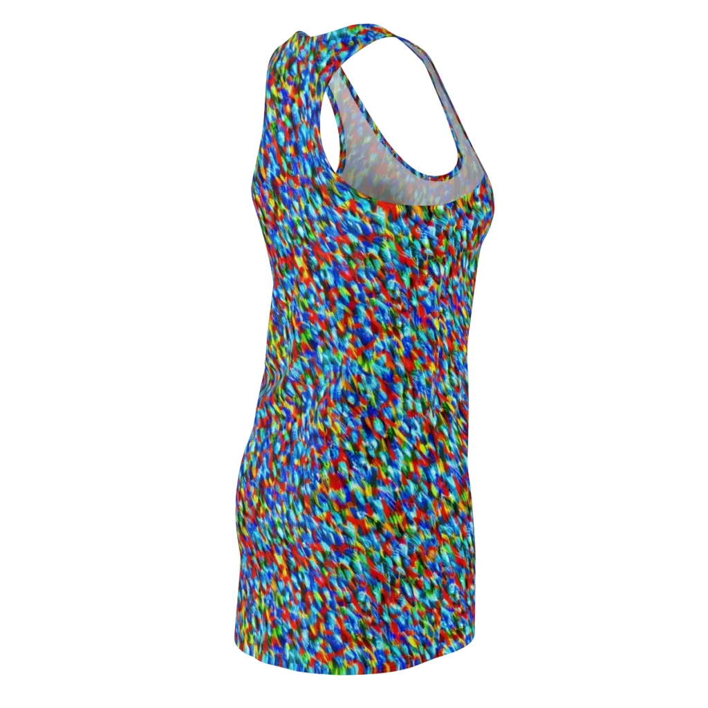 Aurora Shards on Racerback Dress — Back Side