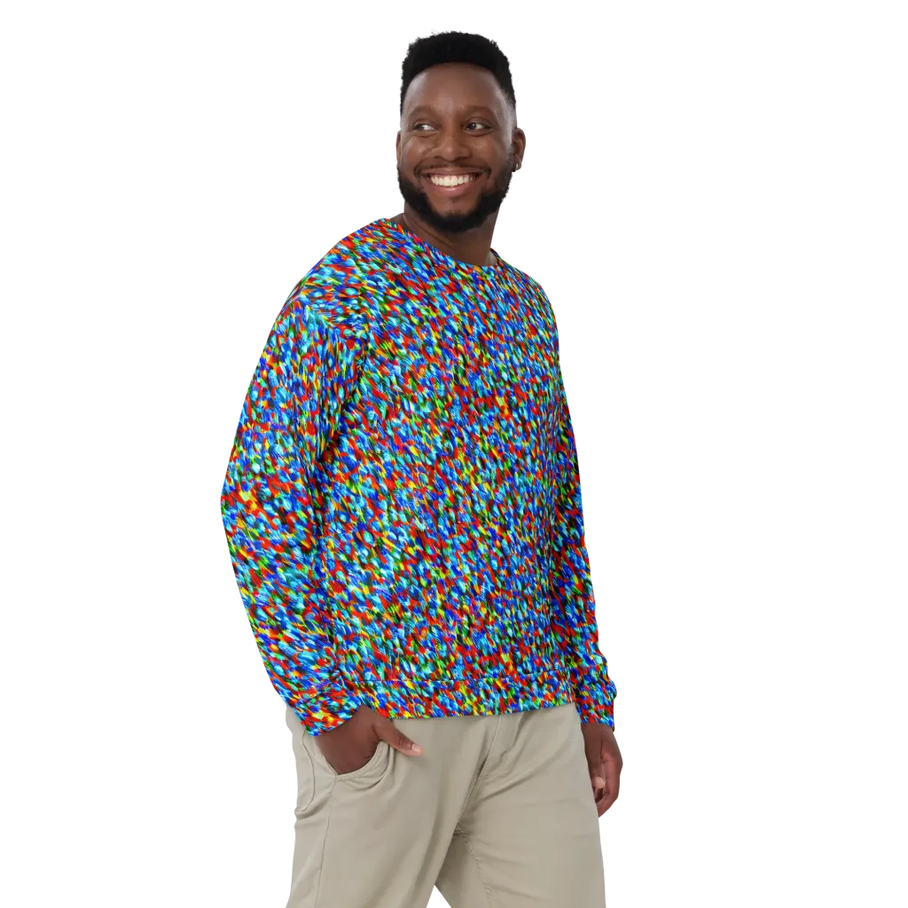 Aurora Shards on Sweatshirt — Front