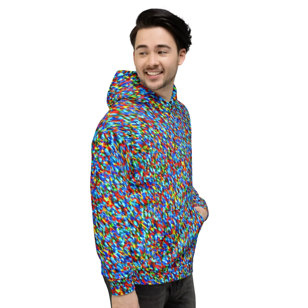 Aurora Shards on Hoodie — Right