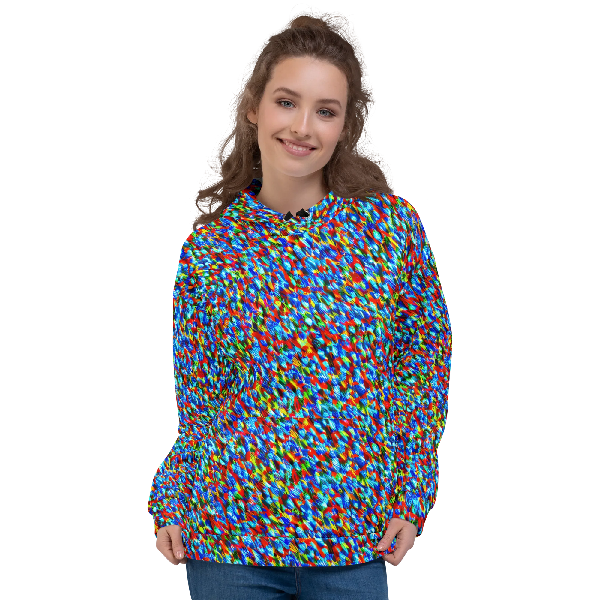 Aurora Shards on Hoodie — Front