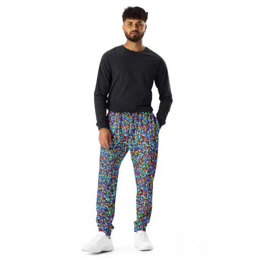 Aurora Shards on a Men's Joggers