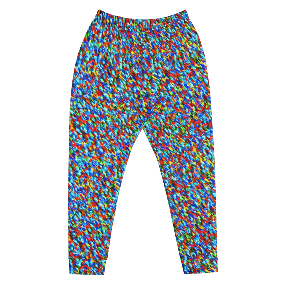 Aurora Shards on Men's Joggers — Front