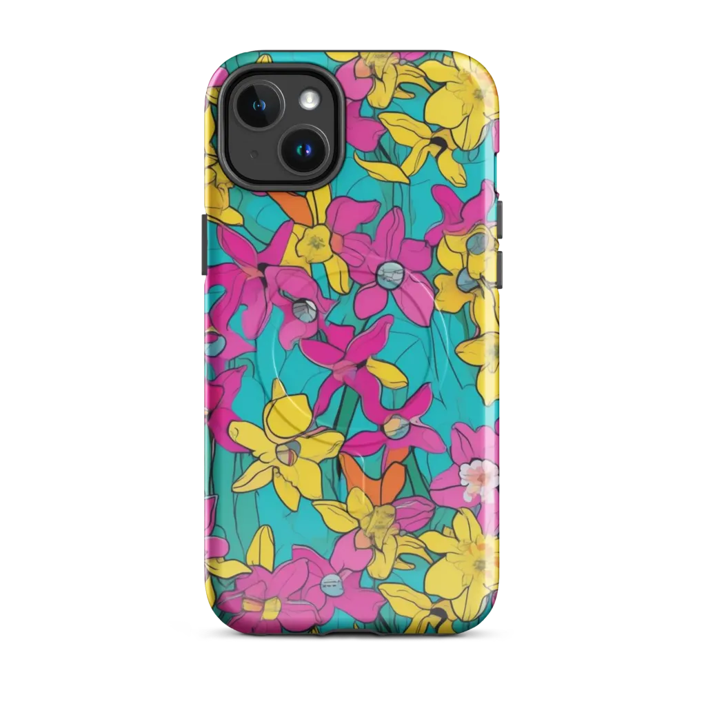 Bouquet After Dark on MagSafe Tough Case for iPhone® — Front