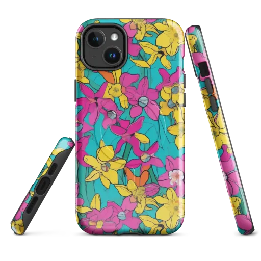 Bouquet After Dark on a MagSafe Tough Case for iPhone®