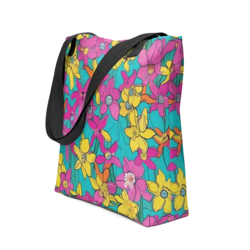 Bouquet After Dark on a Tote Bag