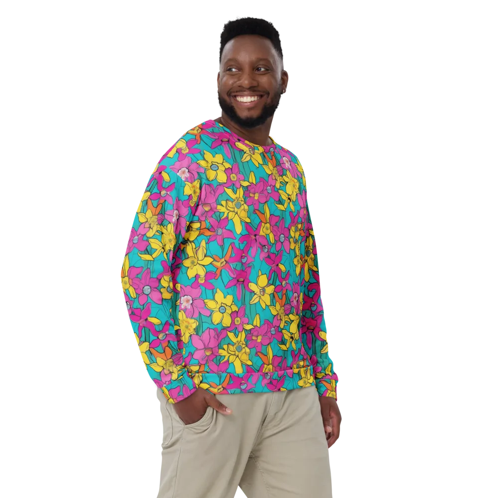 Bouquet After Dark on Sweatshirt — Front