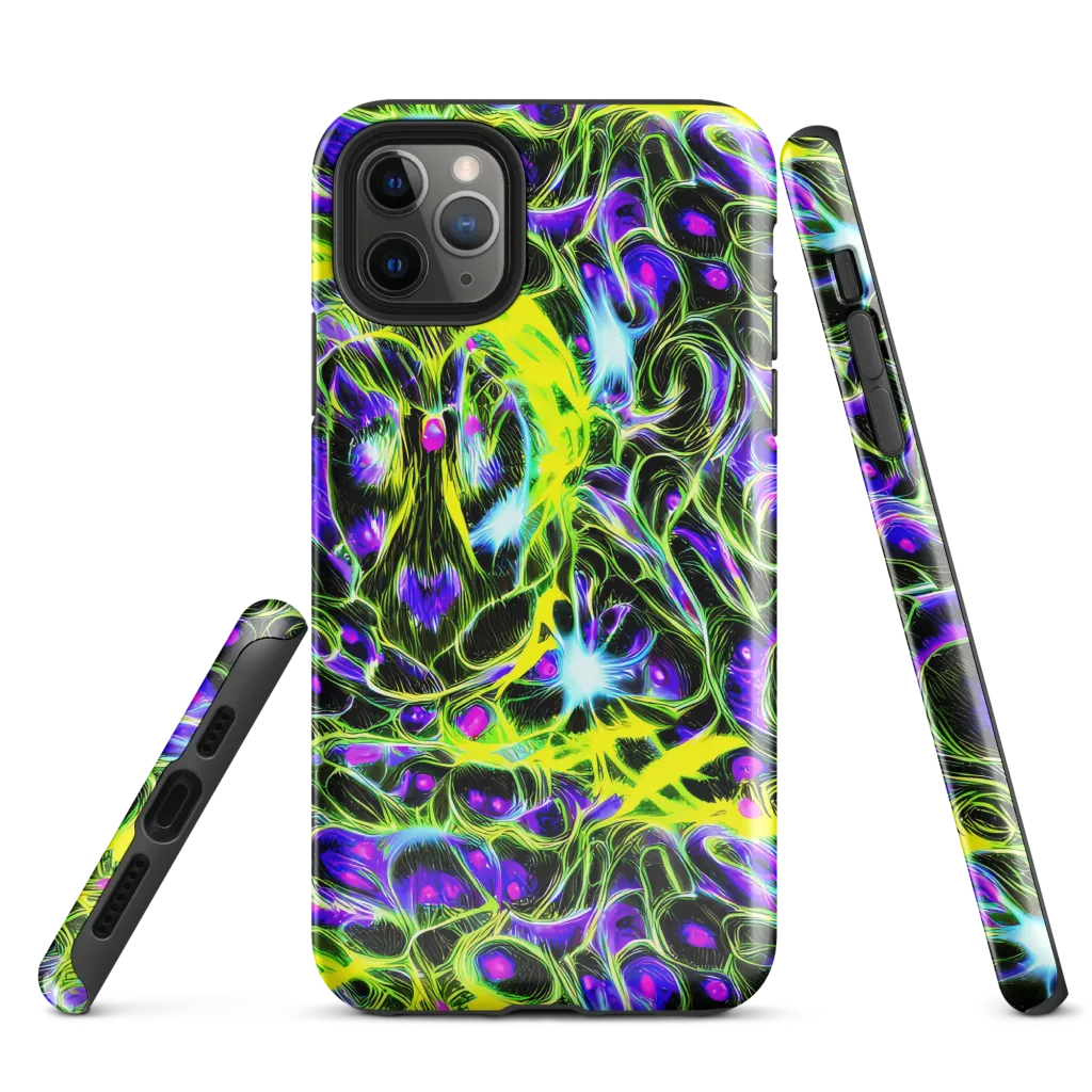 Psychedelic Underbrush on Tough Case for iPhone® — Front