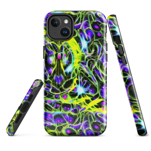 Psychedelic Underbrush on a MagSafe Tough Case for iPhone®