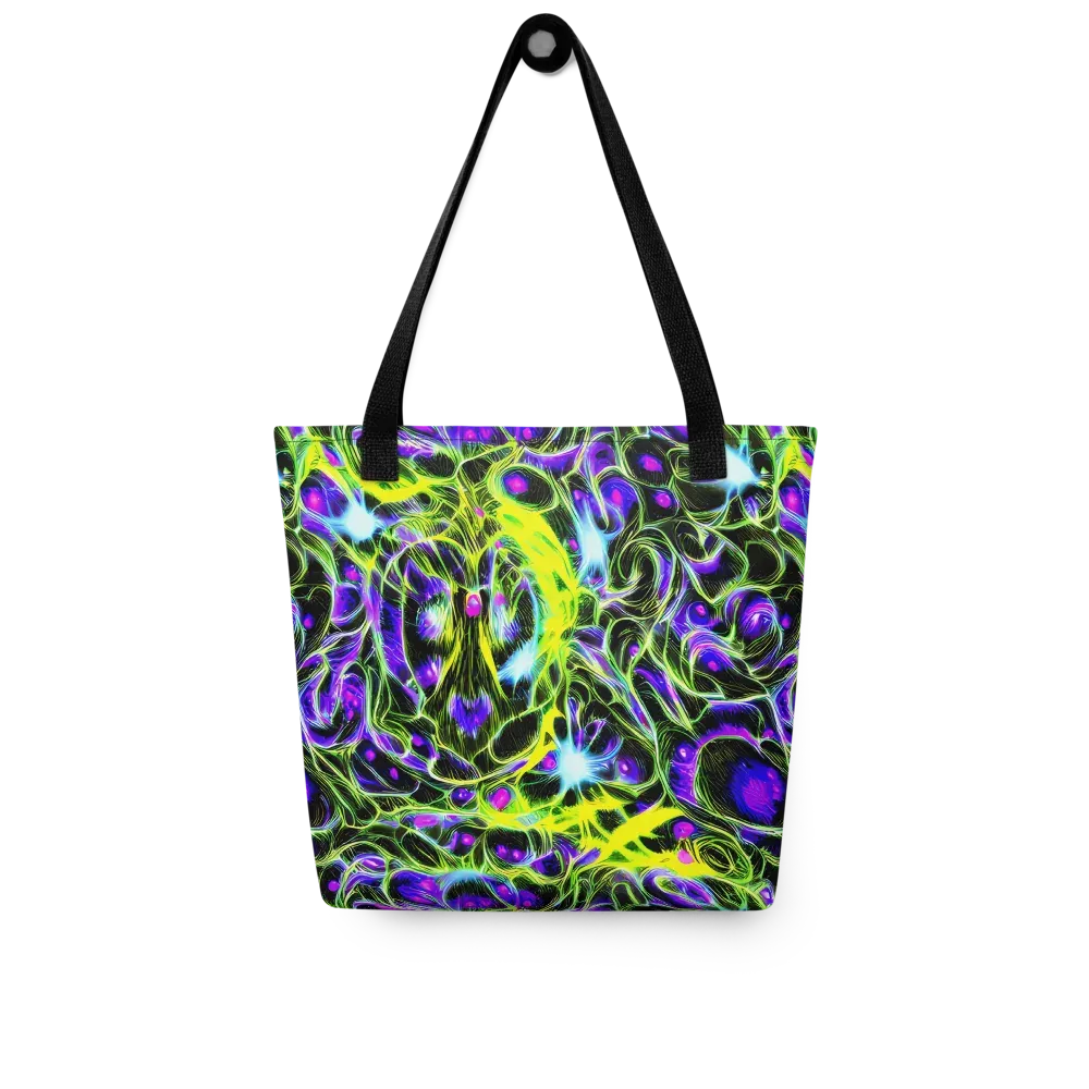 Psychedelic Underbrush on Tote Bag — Front