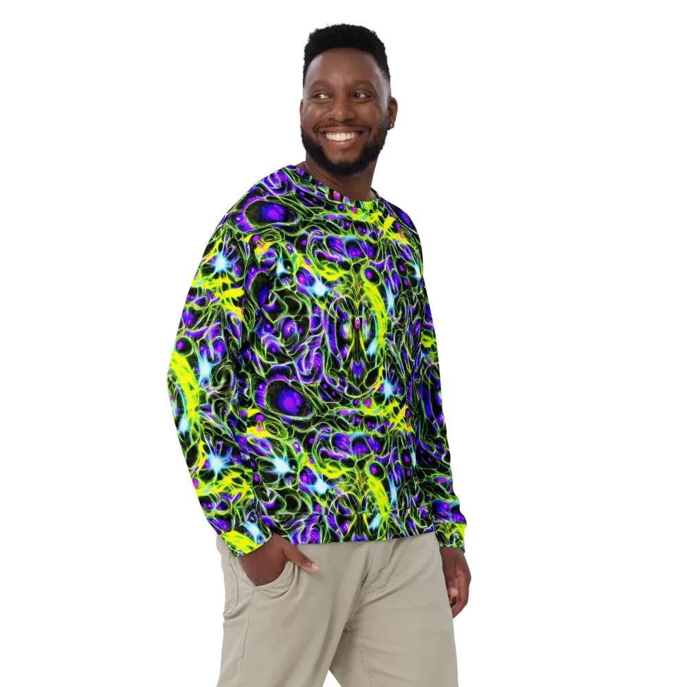Psychedelic Underbrush on Sweatshirt — Front