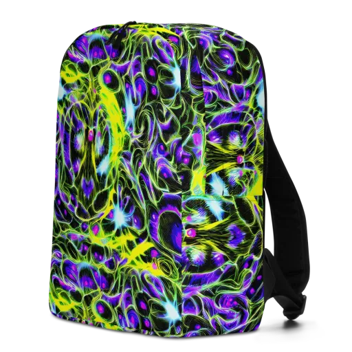 Psychedelic Underbrush on a Minimalist Backpack