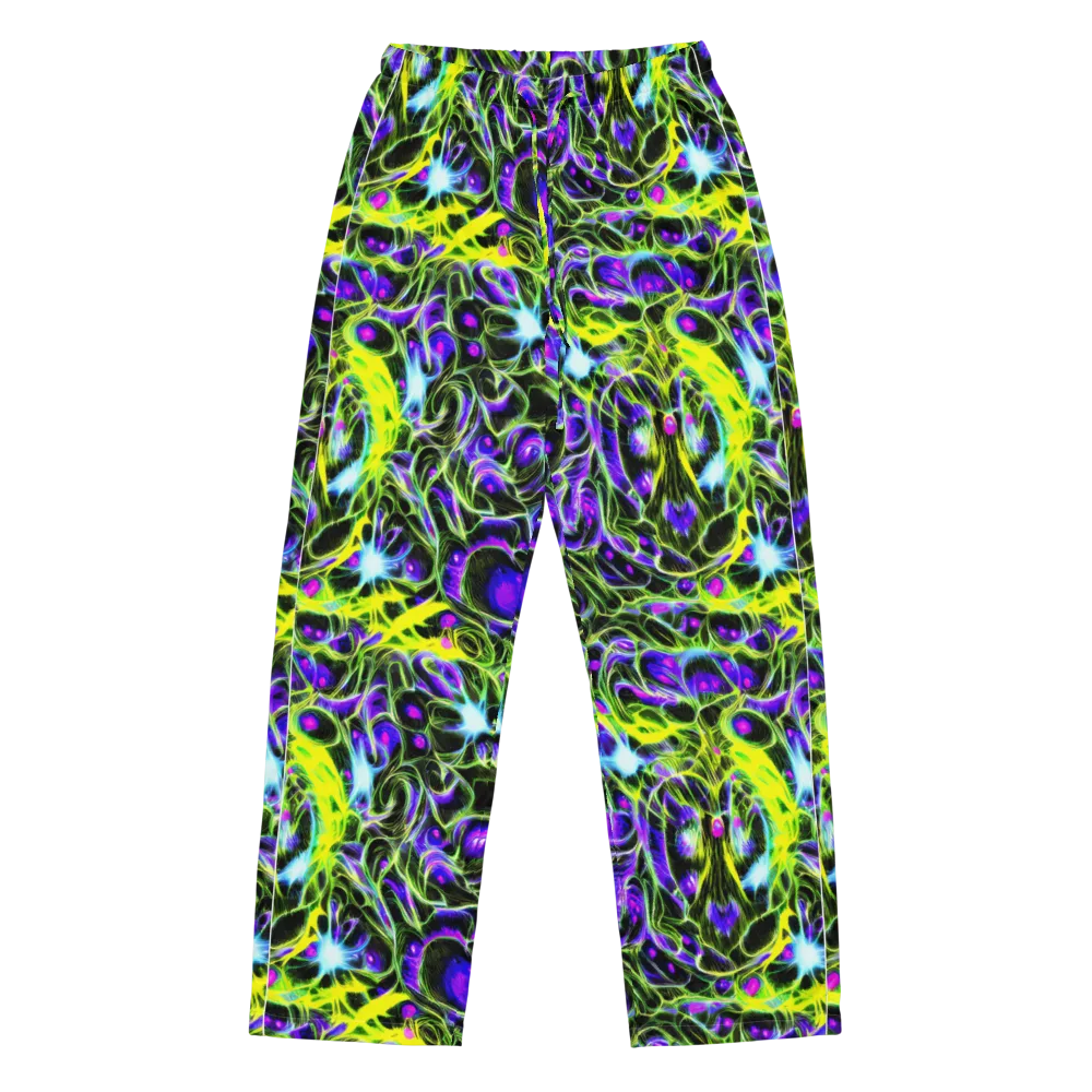 Psychedelic Underbrush on Women's Pajama Pants — Front