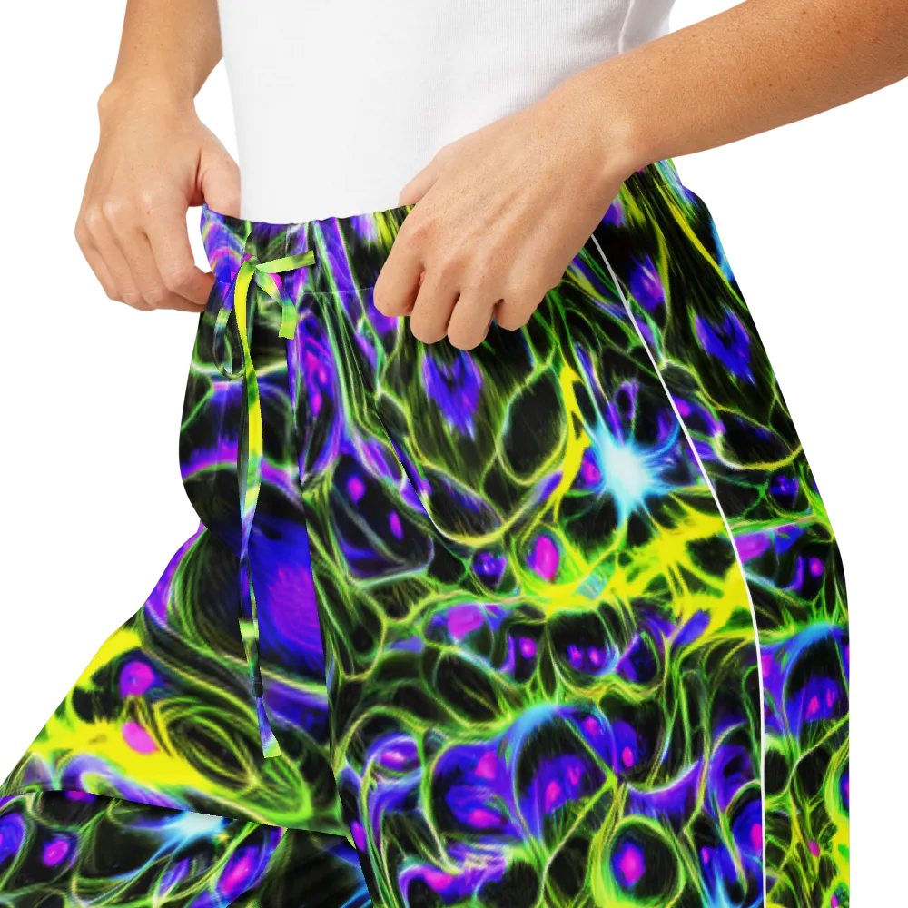 Psychedelic Underbrush on Women's Pajama Pants — Product details