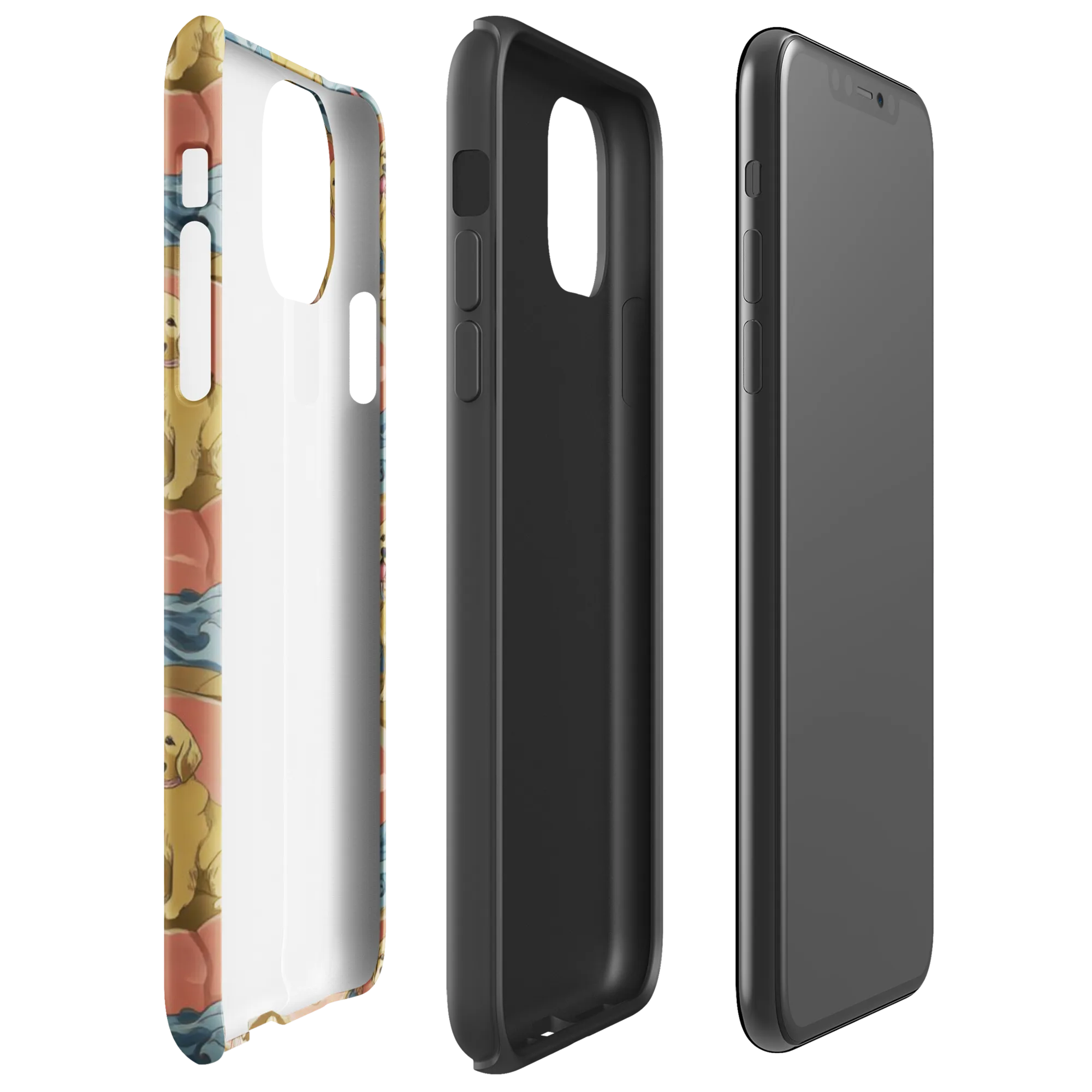 Tidal Golden Hour on Tough Case for iPhone® — Right