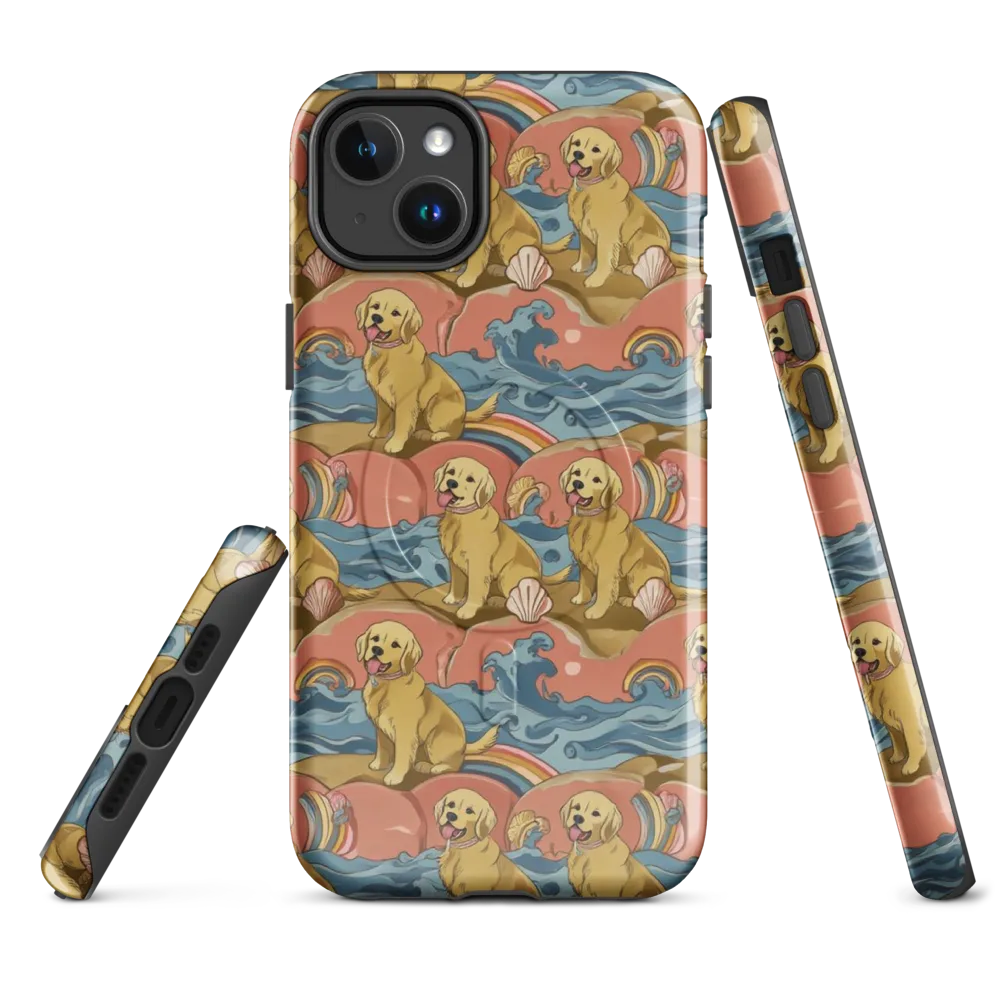 Tidal Golden Hour on MagSafe Tough Case for iPhone® — Front