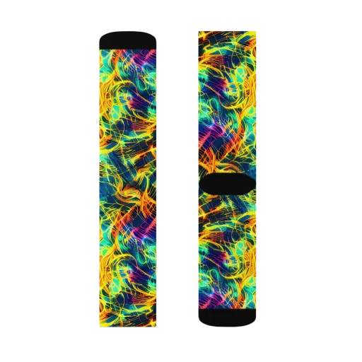 Kapp's Kaleidoscope on a Socks