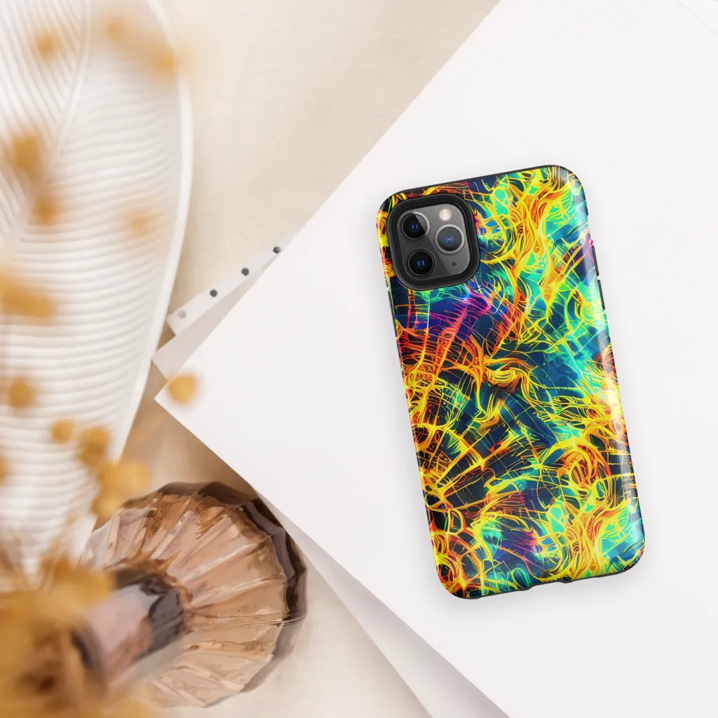 Kapp's Kaleidoscope on Tough Case for iPhone® — Front